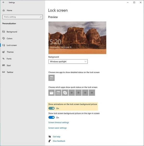 外媒:微软正向Windows 10锁定屏幕添加3D视差效果