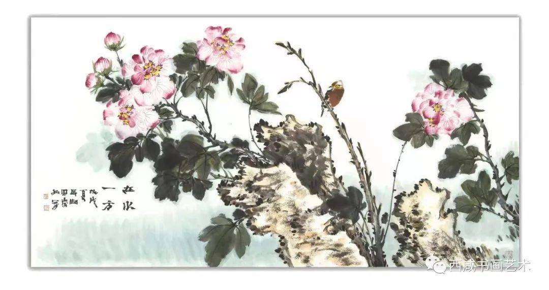 迎新年,思秦先生花鸟画新作欣赏