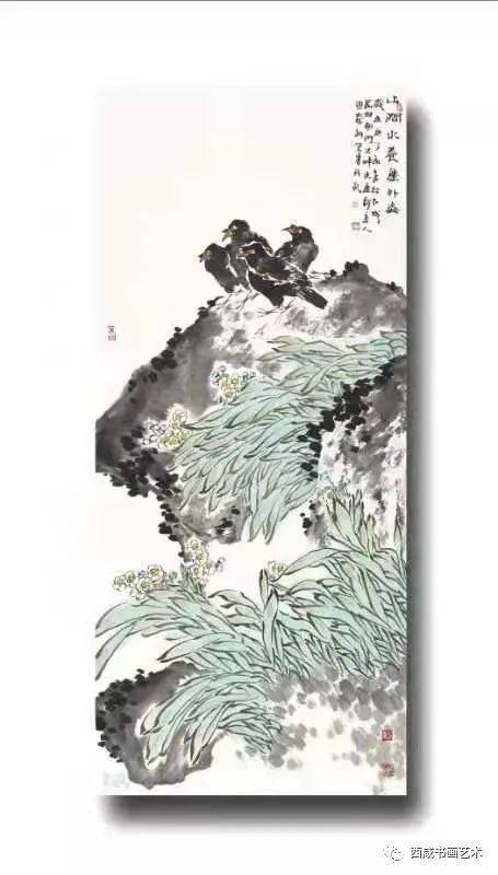 迎新年,思秦先生花鸟画新作欣赏