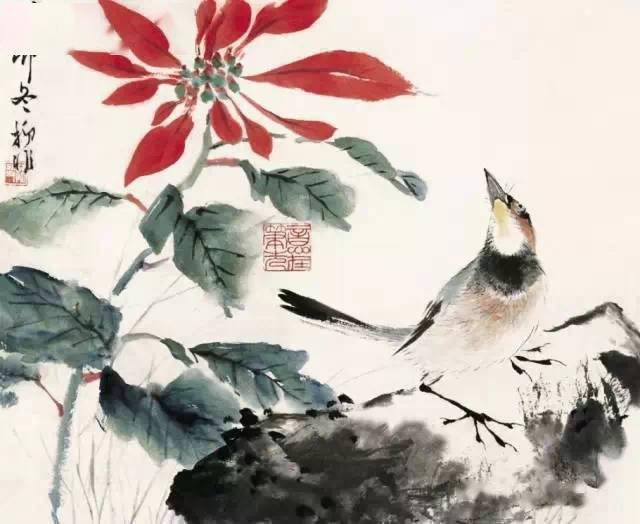 这四位老人家的花鸟,百看不厌!