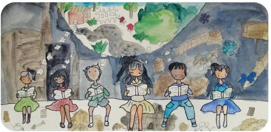 宿迁市“美丽中国,我是行动者” 青少年绘画获奖作品展示(二)