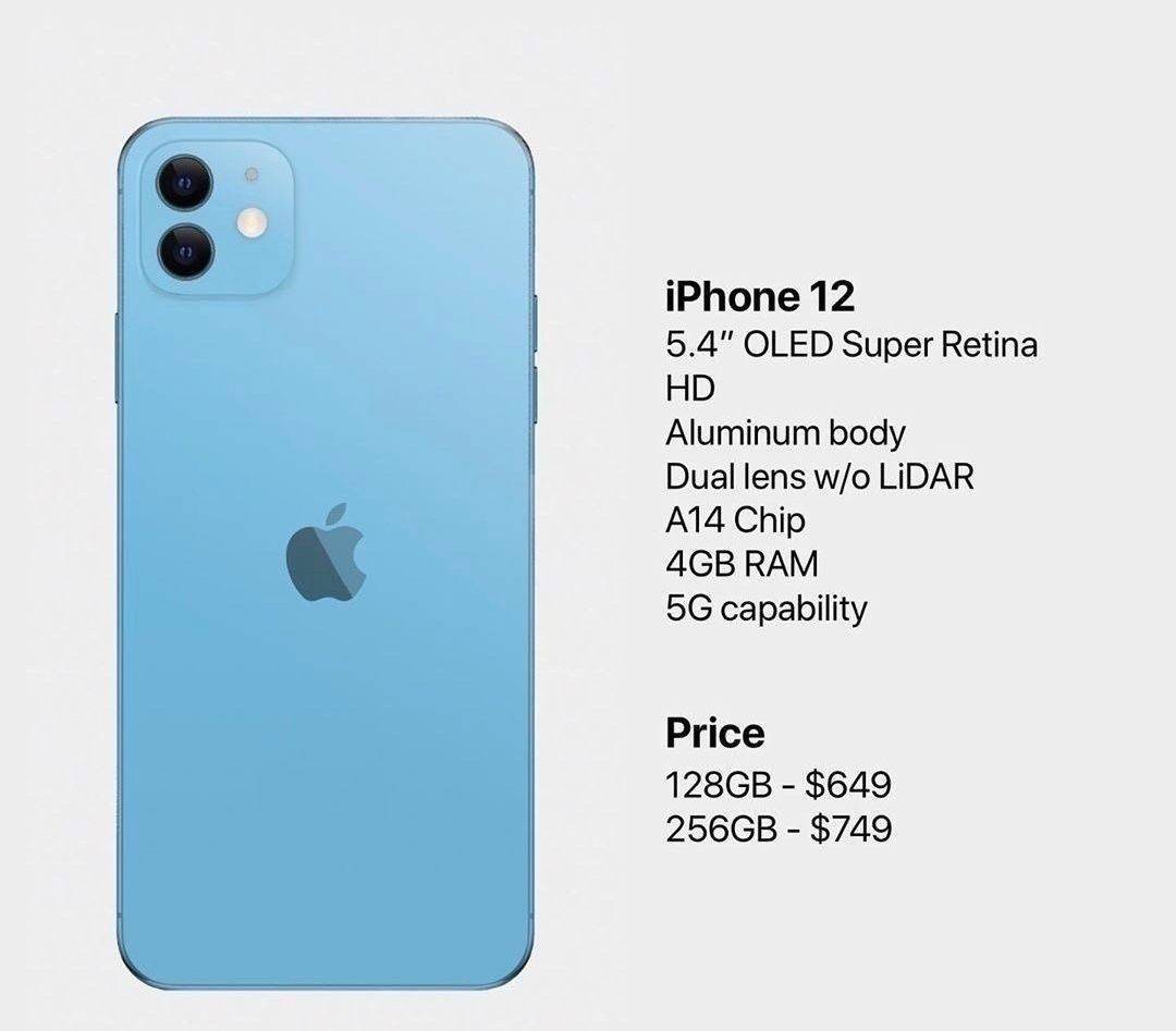 iPhone12已确认:苹果A14+更低价格,网友:后悔买iPhon11了!