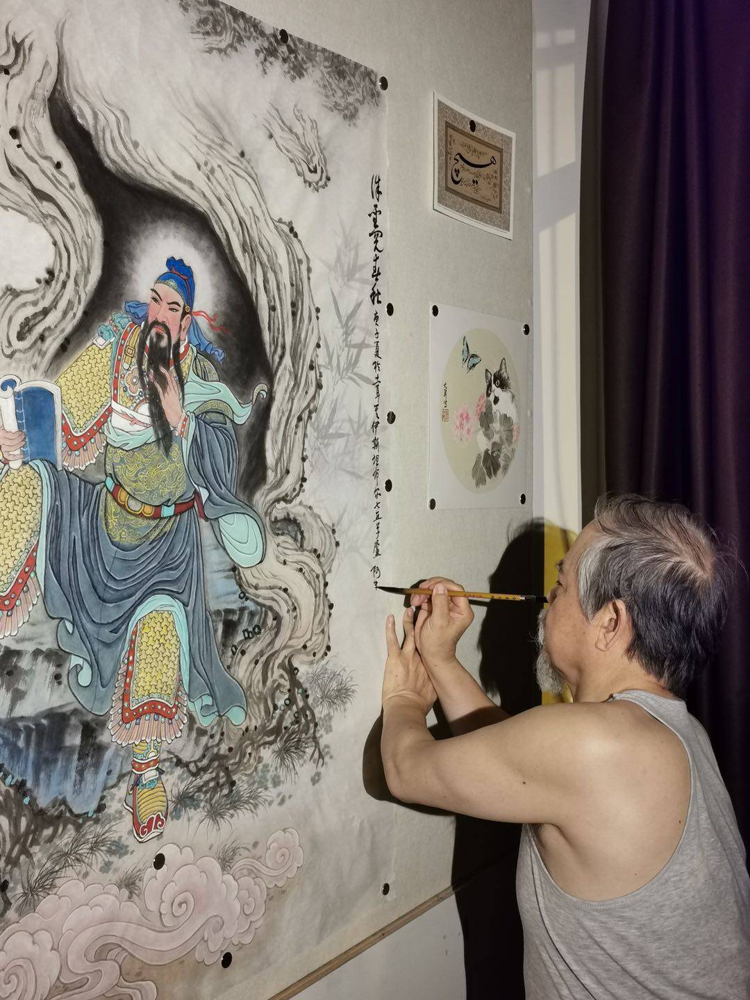 气韵浑然天成、妙趣匠心独具 | 阿里雷公作品《武圣阅春秋》