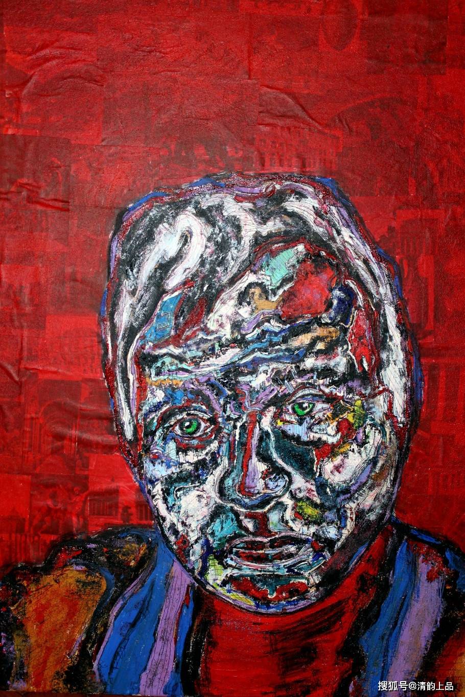英国20世纪最伟大的画家,弗朗西斯·培根,油画作品欣赏
