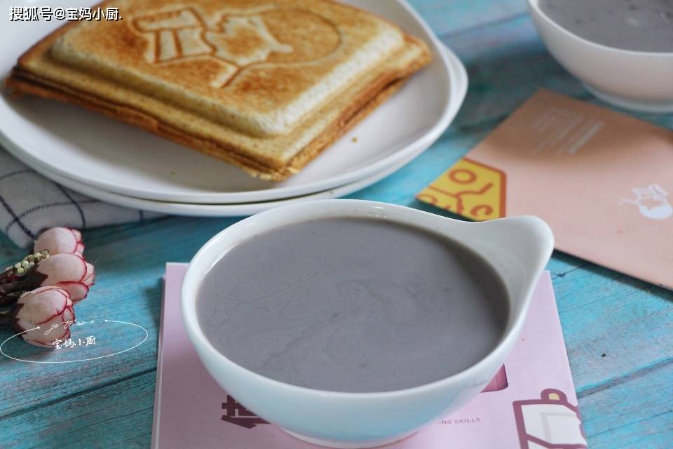 孩子要开学了,早餐要常喝此糊,食材家常对大脑好,还很香