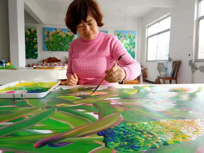 张梦君:为乡村生活美学诞生的画家