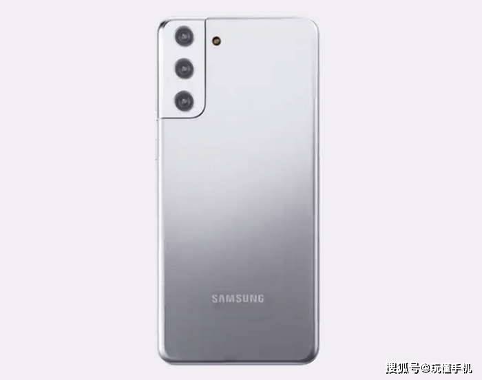 三星Galaxy S21+概念渲染图曝光:打孔屏+后置三摄像头