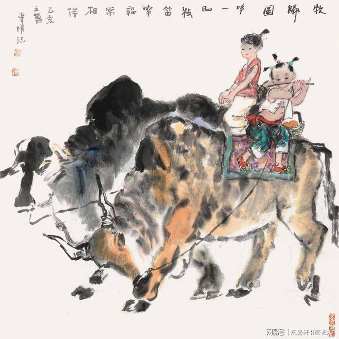 本市热点:著名画家李明作品欣赏