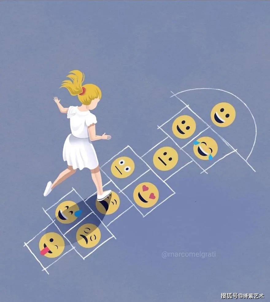 17幅充满哲理的插画,让人感到悲伤,却又无可奈何