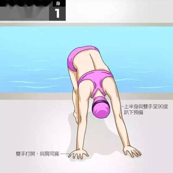 赞一组诚意满满的游泳热身图