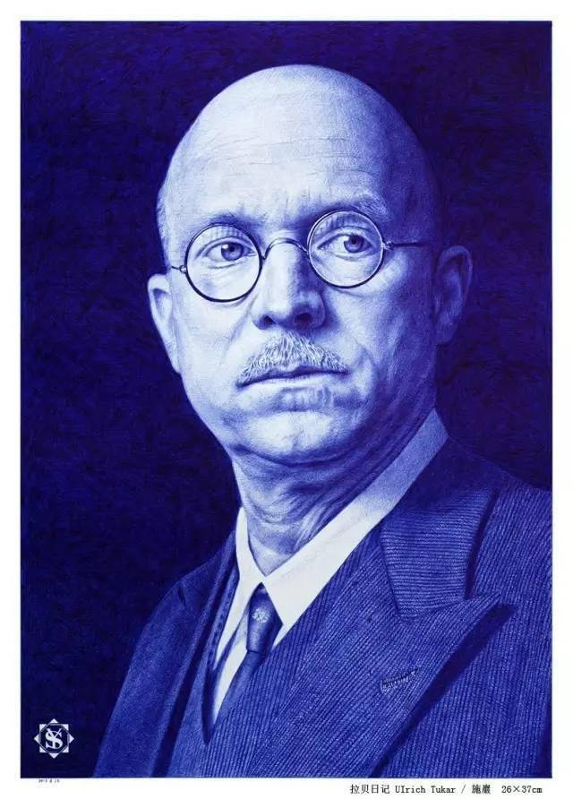 几块钱一支的圆珠笔画,惊呆了!