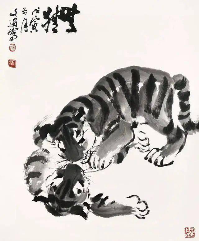 历代名家画虎,形神兼备、霸气十足!