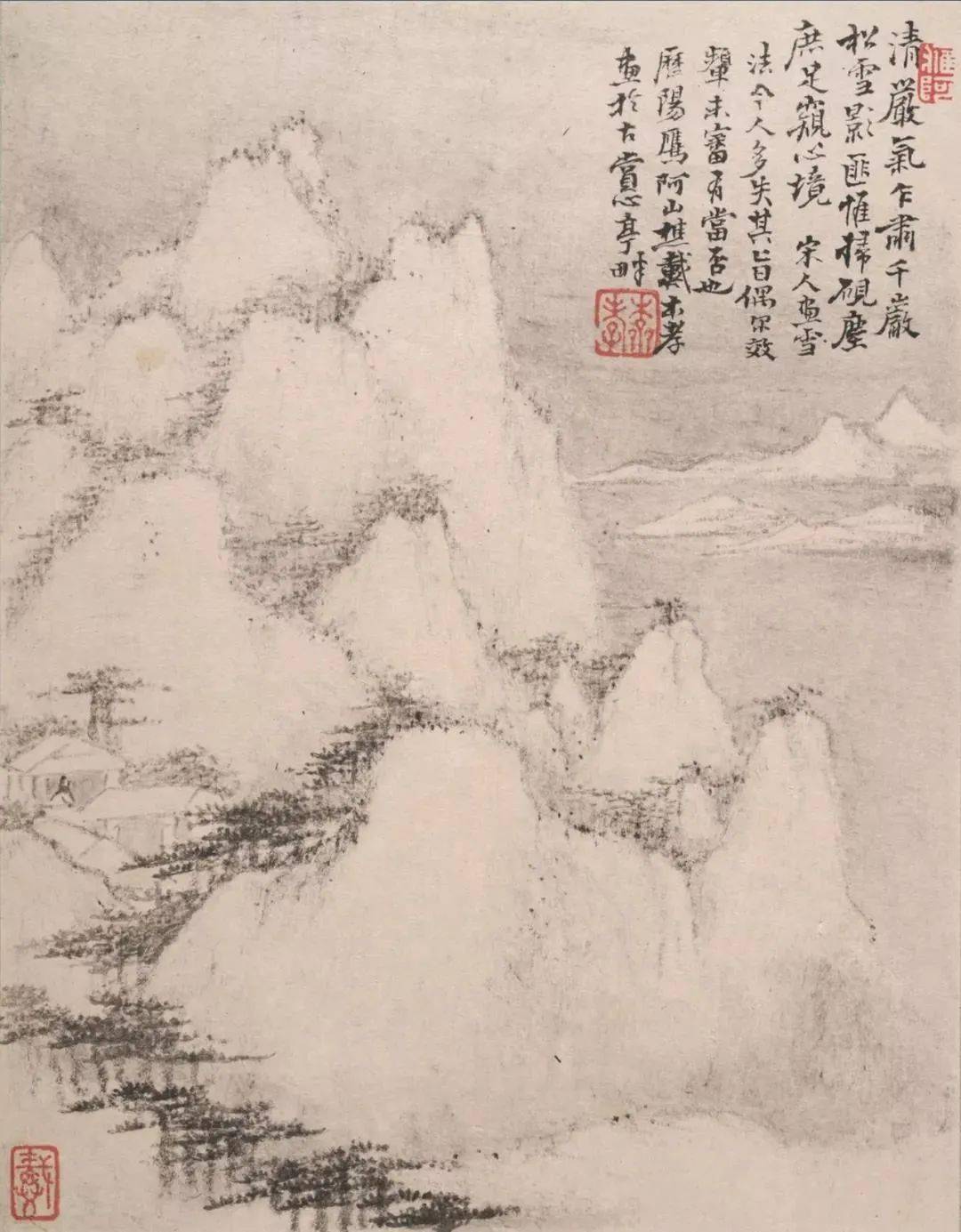 名作 | 一组枯山瘦水,一个空寂世界