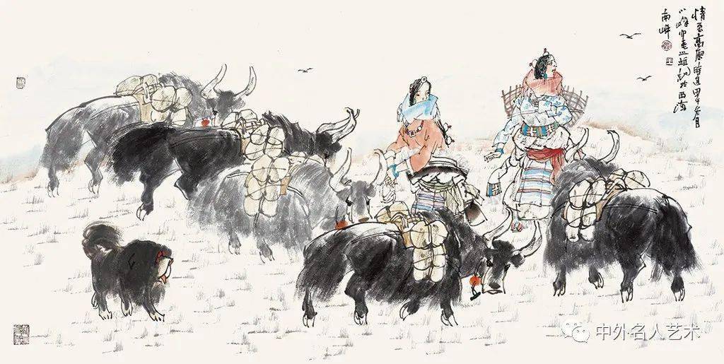中外名人艺术 | 中国当代名家绘画作品欣赏