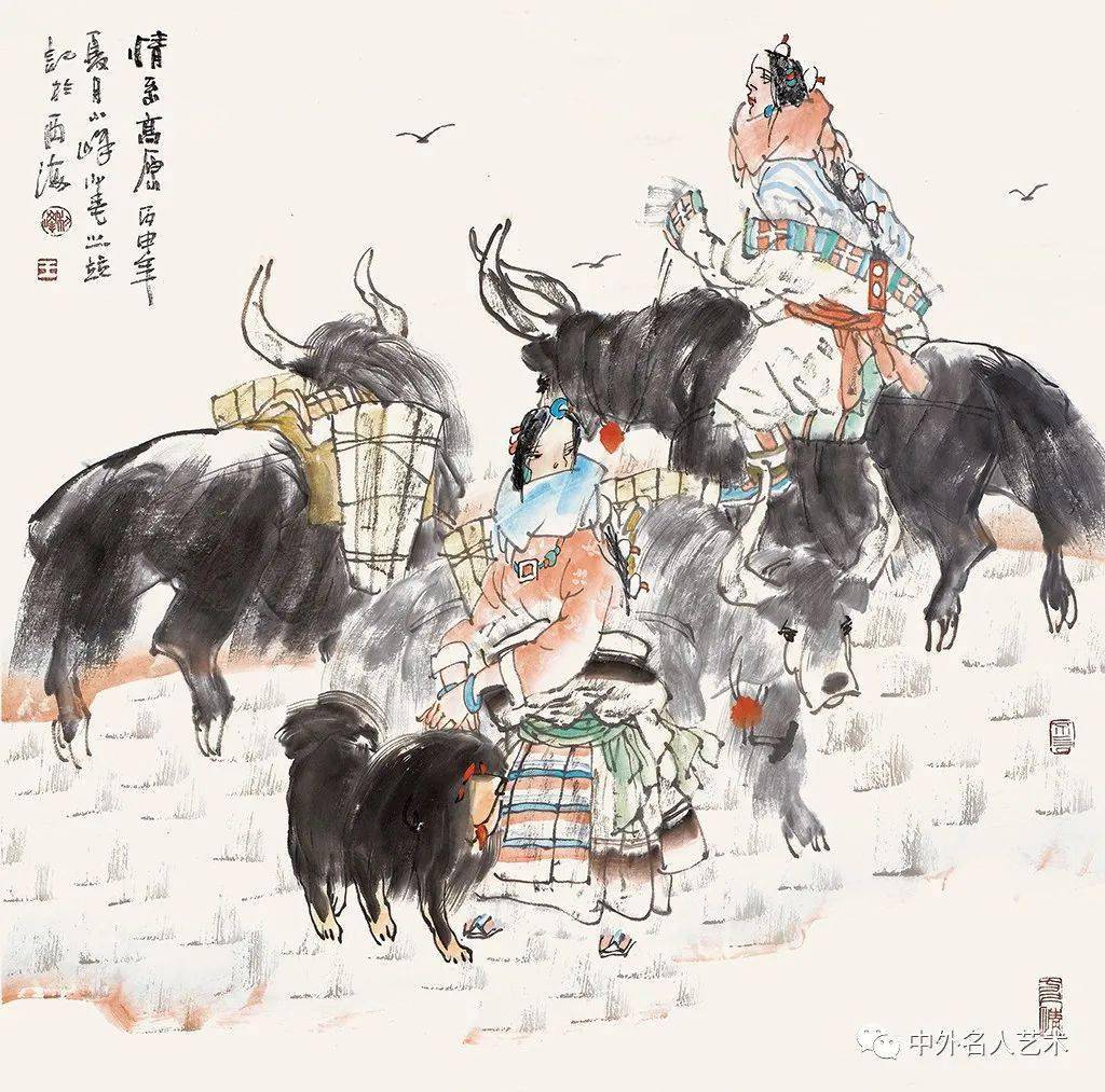 中外名人艺术 | 中国当代名家绘画作品欣赏