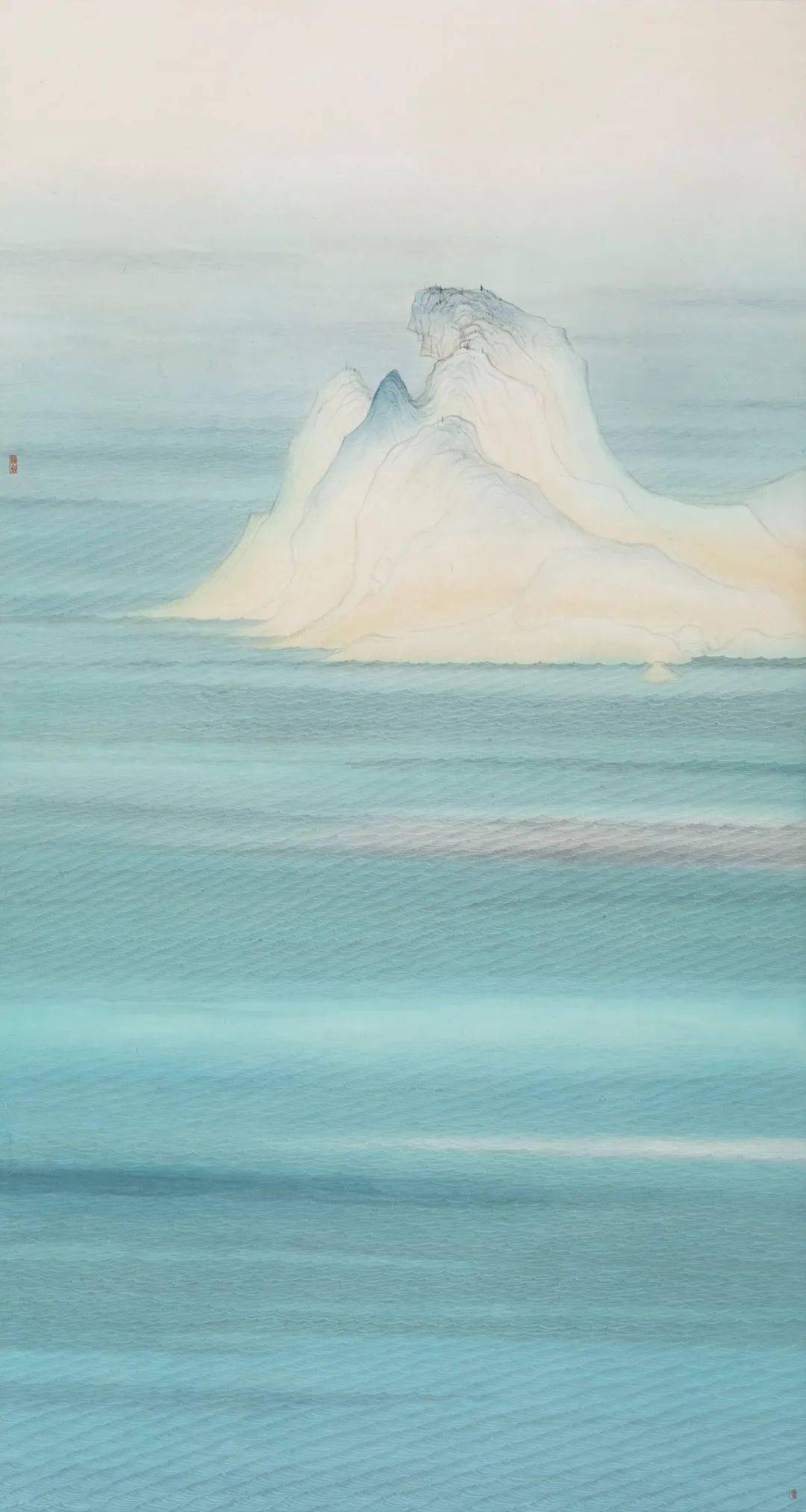 他与“水性”博弈,进行着“水的突围”,独辟蹊径走出了全新的创作之路