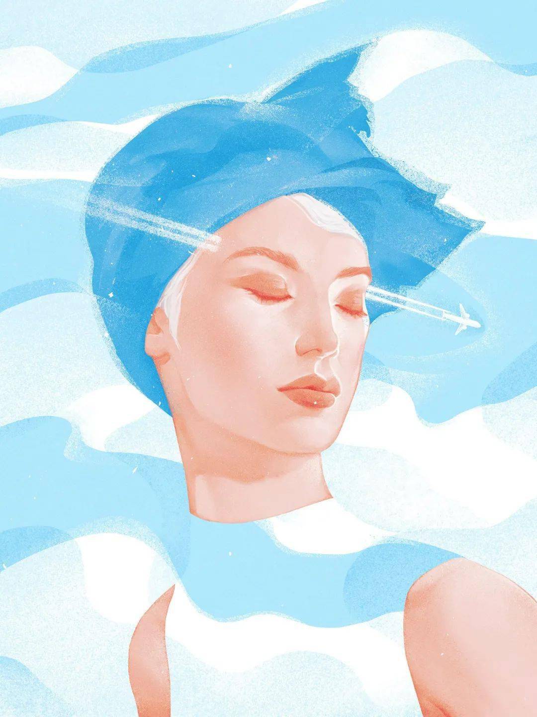 插画丨每张都能当壁纸!当插画师玩起“意识流”