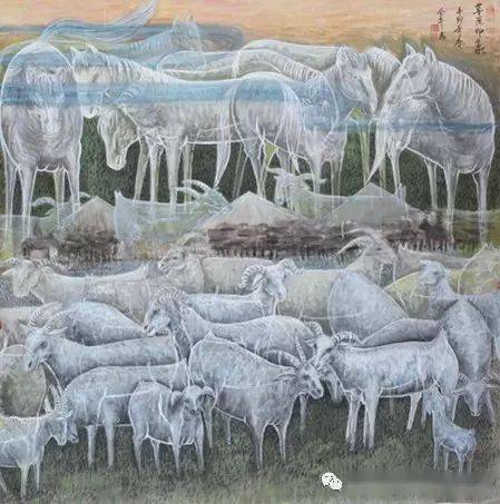 石林民间画家金牛作品欣赏