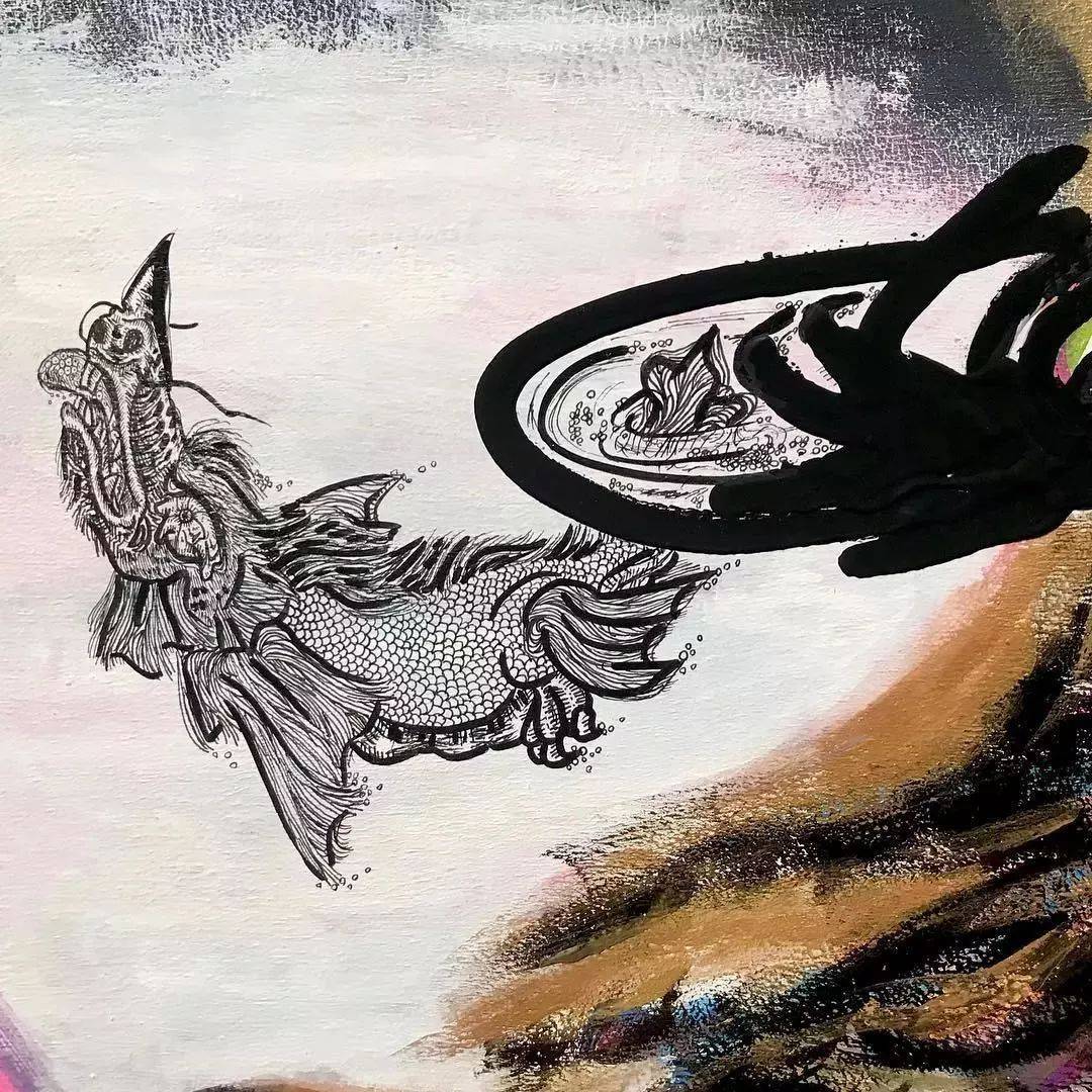 狂野少女”绘画堪比毕加索,8亿人看她作画,作品震惊整个国际画坛