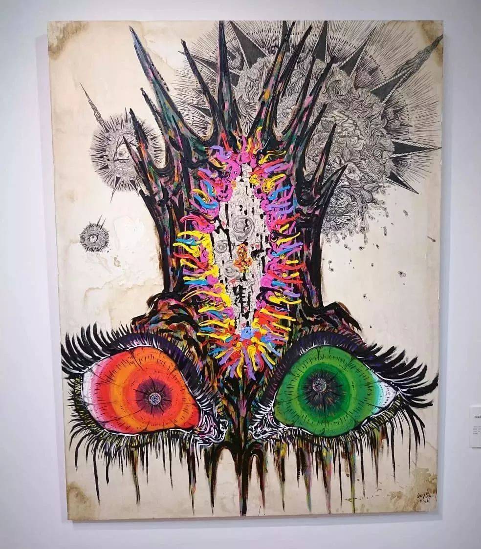 狂野少女”绘画堪比毕加索,8亿人看她作画,作品震惊整个国际画坛