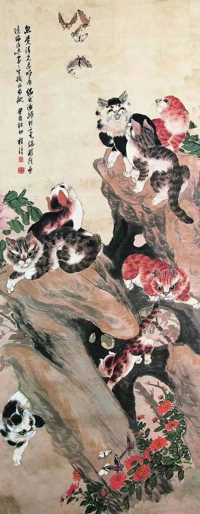 海派大师画动物,栩栩如生