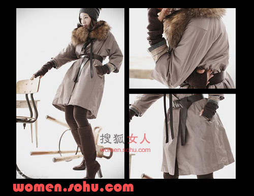 再也不臃肿 羽绒服巧搭穿出好身材