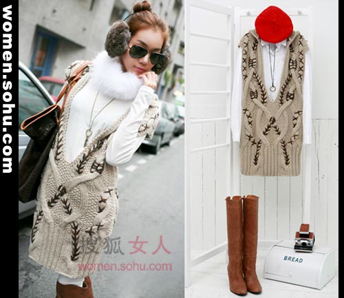小丽搭配 四大时髦元素今冬不能少
