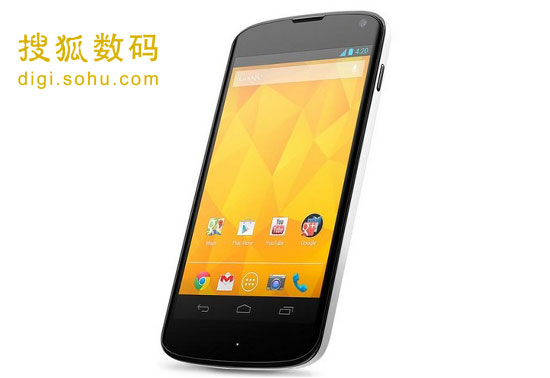 白色版Nexus 4正式发布 香港今日开卖