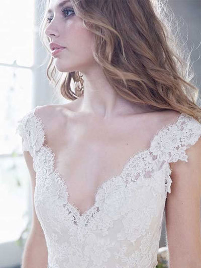 14种婚纱领口透析 穿对了才是真的美