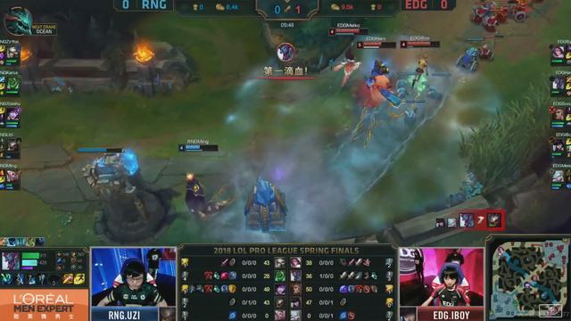LPL春季总决赛RNG3-1夺冠军 Uzi不忘初心终登顶
