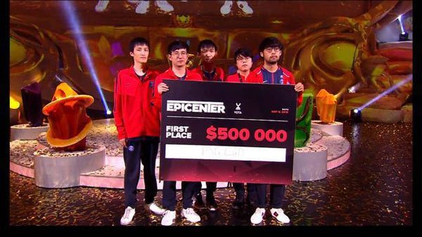 Dota2震中杯LGD 3-1再胜 夺中国首个Major冠军