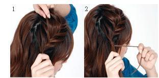 清凉盘发 夏日最动人发型(图已改好)