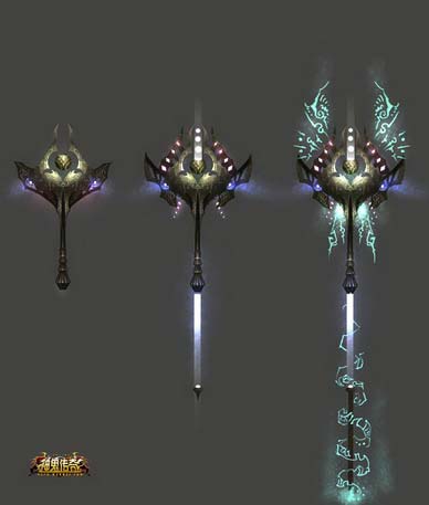 《神鬼传奇》牧师拉风武器图赏
