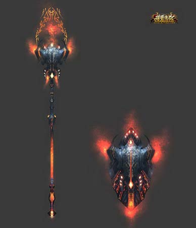 《神鬼传奇》牧师拉风武器图赏
