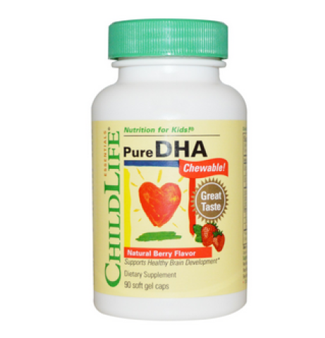 CHILDLIFE 童年时光 婴幼儿精纯DHA咀嚼胶囊 90粒 *3件 123.52元包税包邮(双重优惠)