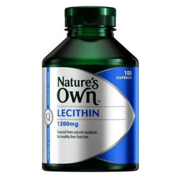 【93】Nature's Own 天然有机 大豆卵磷脂胶囊 100粒