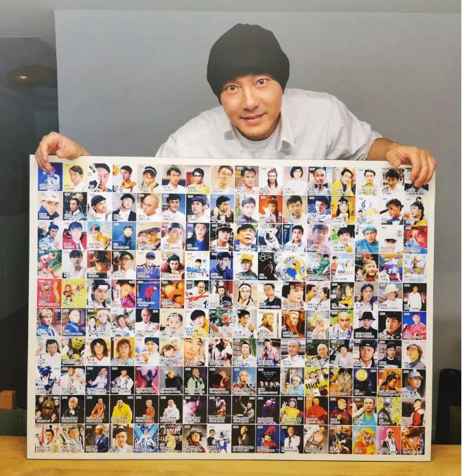 【转】张卫健晒与自己所有作品集合照 网友:童年古装男神