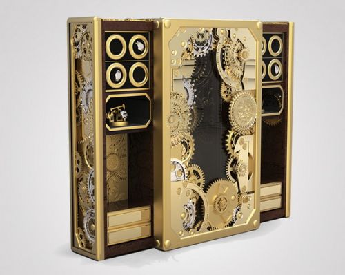 奢华高大上的黄金定制家具