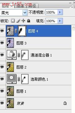 Photoshop调出人物照片梦幻的淡紫色