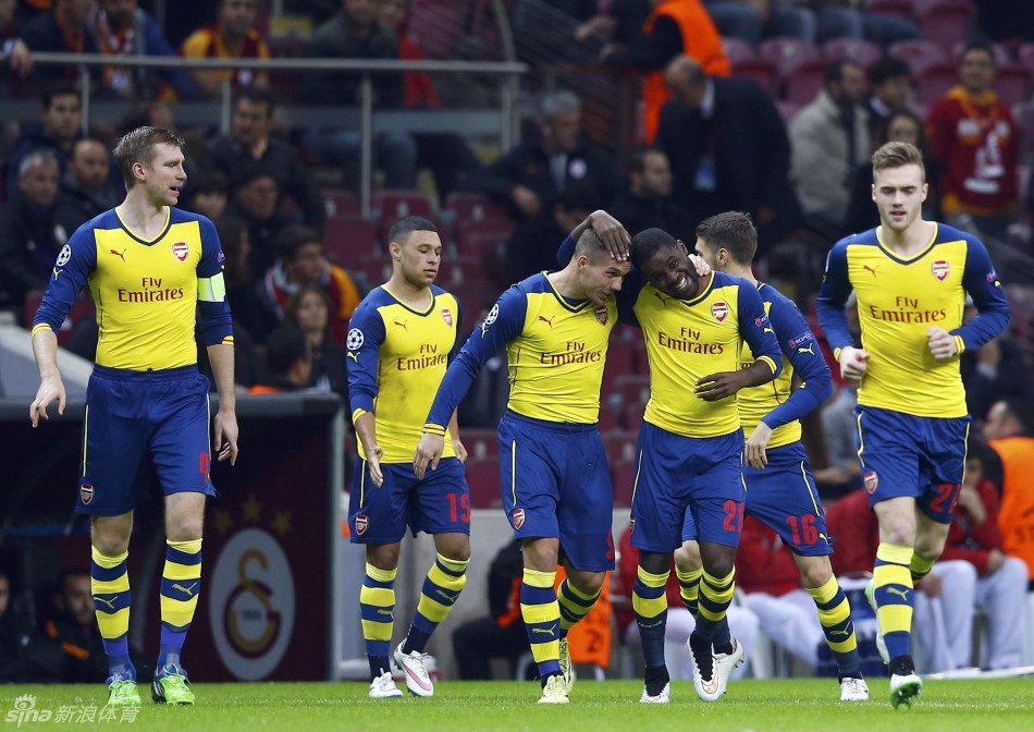 【欧冠】拉神2射1传阿森纳4-1 多特1-1夺头名