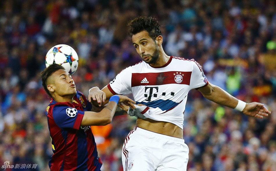 【欧冠】梅西百场2射1传内马尔进球 巴萨3-0拜仁