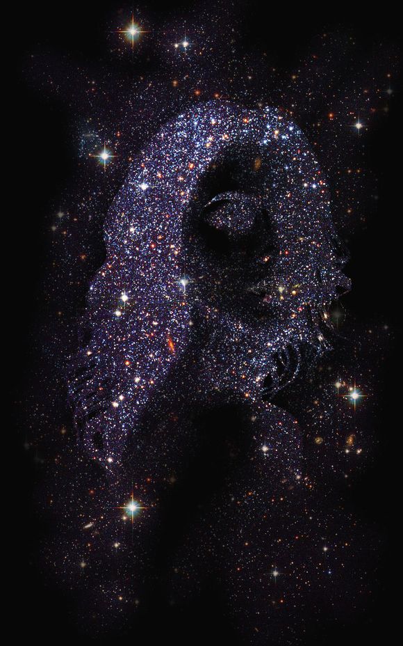 将猫咪图片打造成唯美星空效果图