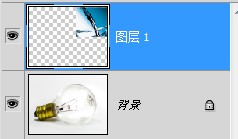 PS合成金鱼在灯泡中吐水泡效果