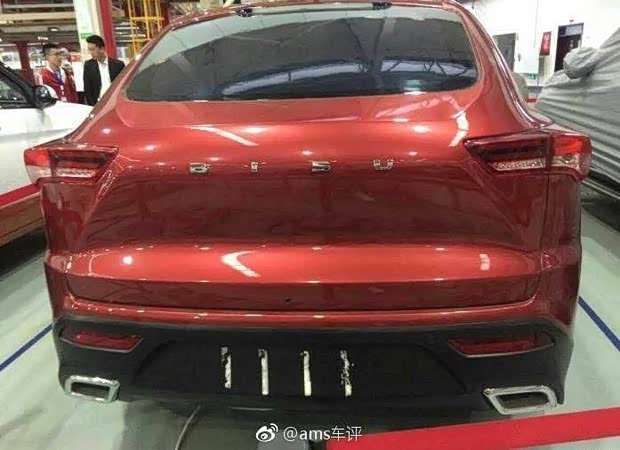 溜背式造型 比速SUV车型BT7谍照曝光