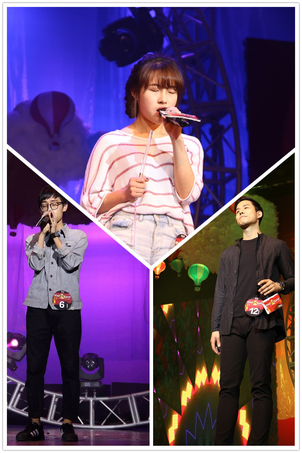 中国大学生音乐节浙江理工站的“音乐森林”