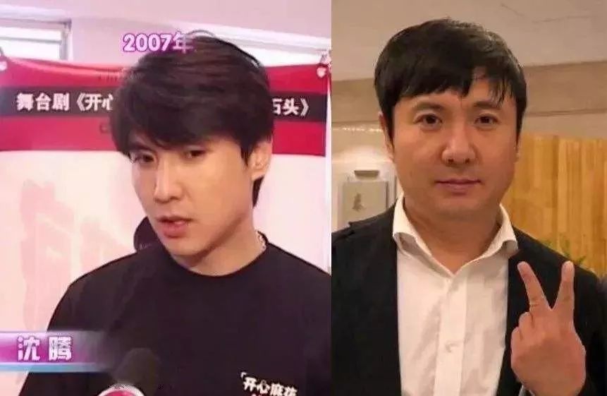 再精致的五官都扛不住肥胖侵蚀,这些明星胖若两人