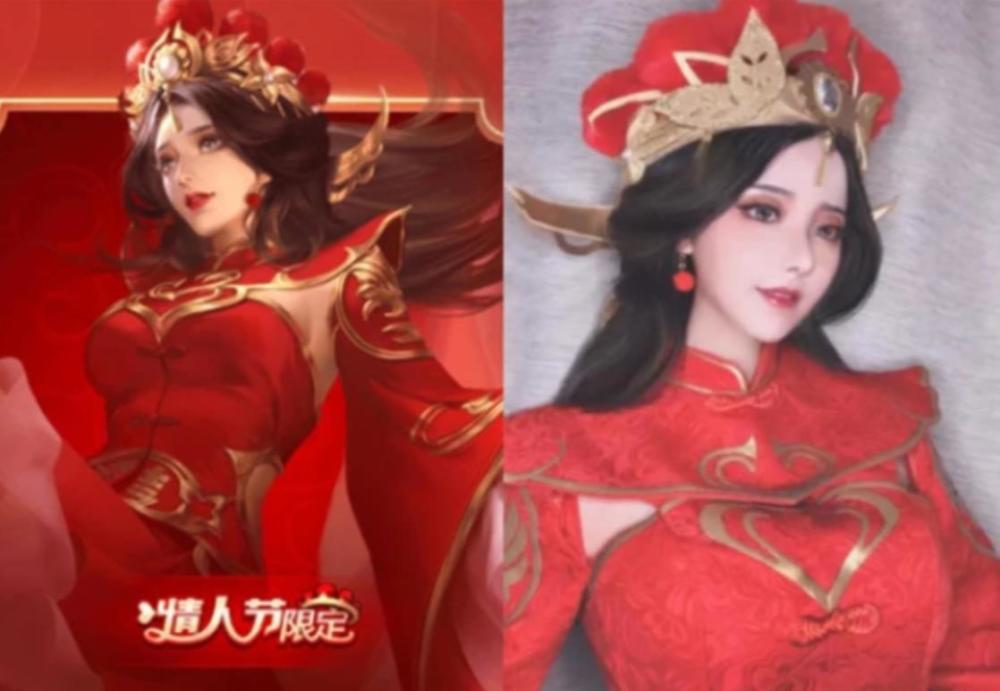 玩家们cos英雄妆容,和原画一模一样,网友:是英雄本人吗?