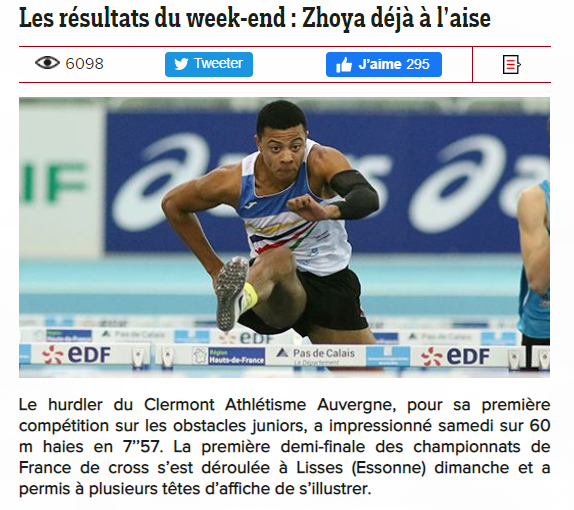 7秒57!世界田径跨栏天才再创60米栏PB 最有希望成下一个刘翔