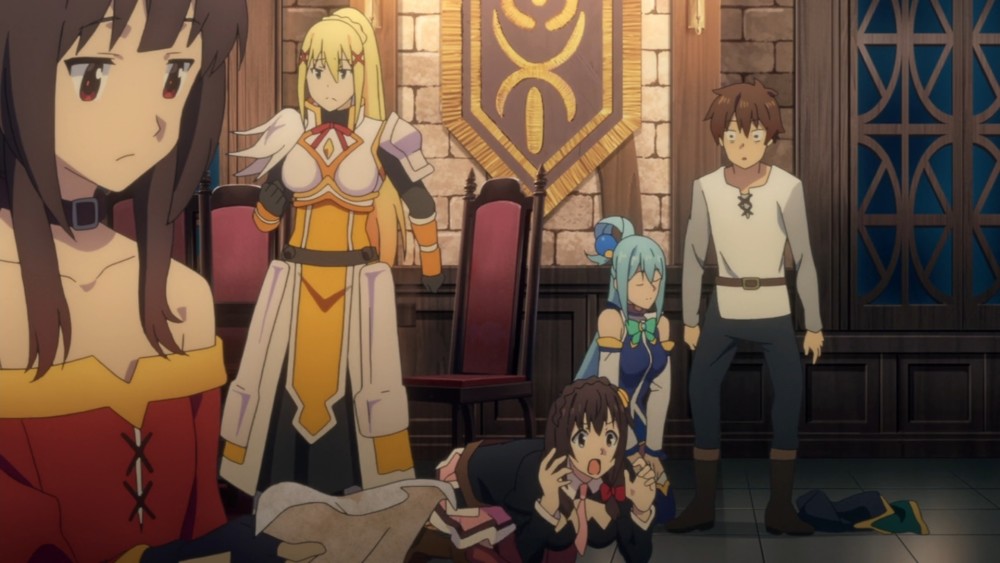 主动给客人上茶,为安慰佐藤和真提供膝枕,这还是阿库娅吗?