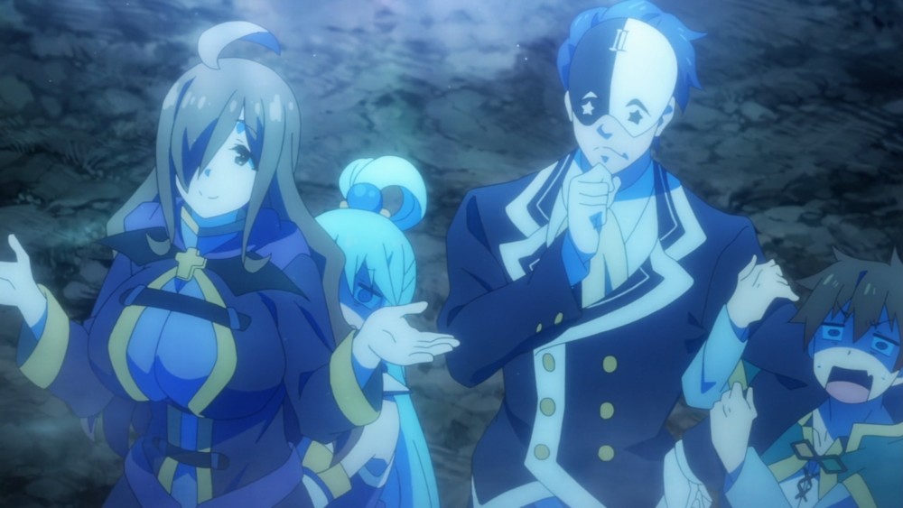 主动给客人上茶,为安慰佐藤和真提供膝枕,这还是阿库娅吗?